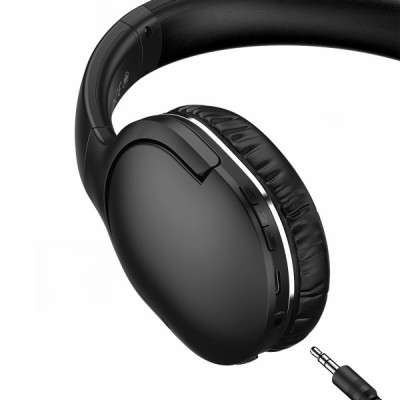 Навушники з мікрофоном Baseus Encok D02 Pro Black (NGD02-C01) Навушники з мікрофоном Baseus Encok D02 Pro Black (NGD02-C01)