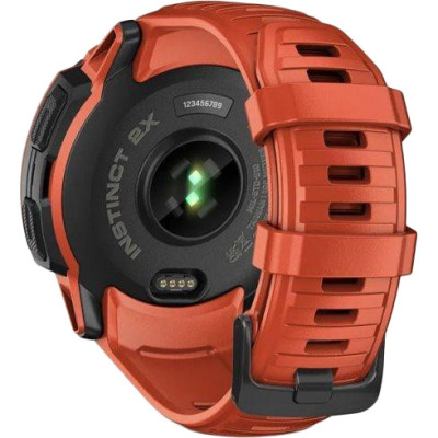 Смарт-годинник Garmin Instinct 2X Solar Flame Red (010-02805-01)