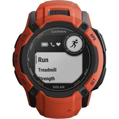 Смарт-годинник Garmin Instinct 2X Solar Flame Red (010-02805-01)