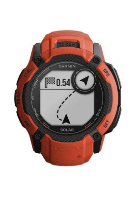 Смарт-годинник Garmin Instinct 2X Solar Flame Red (010-02805-01)