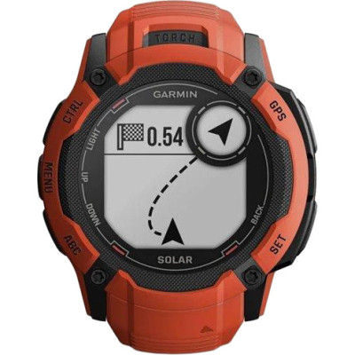 Смарт-годинник Garmin Instinct 2X Solar Flame Red (010-02805-01)