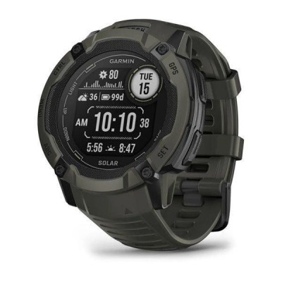 Смарт-годинник Garmin Instinct 2X Solar Moss (010-02805-15/05)