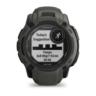 Смарт-годинник Garmin Instinct 2X Solar Moss (010-02805-15/05)