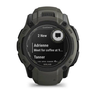 Смарт-годинник Garmin Instinct 2X Solar Moss (010-02805-15/05)