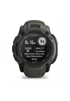 Смарт-годинник Garmin Instinct 2X Solar Moss (010-02805-15/05)