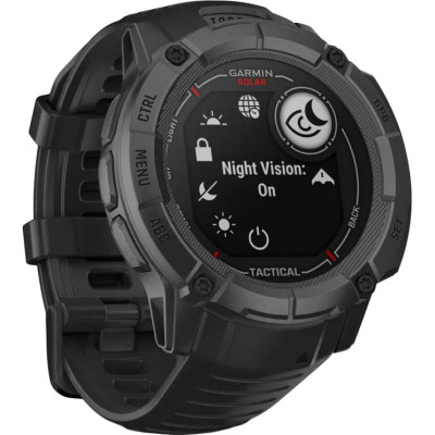 Смарт-годинник Garmin Instinct 2X Solar-Tactical Edition Black (010-02805-13/03)