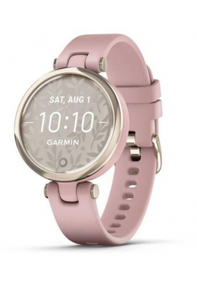 Смарт-годинник Garmin Lily Sport Cream Gold Dust Rose Silicone (010-02384-13)