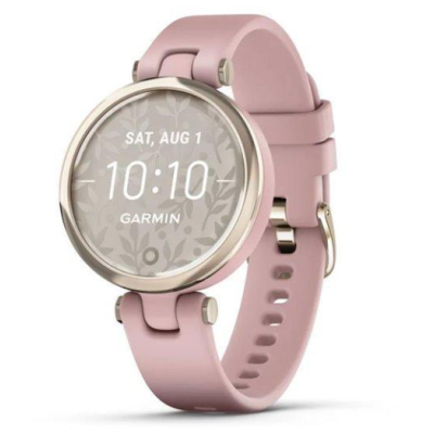 Смарт-годинник Garmin Lily Sport Cream Gold Dust Rose Silicone (010-02384-13)