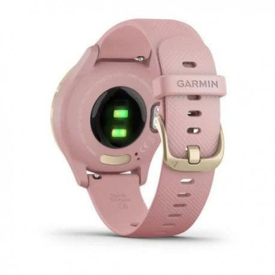 Смарт-годинник Garmin Vivomove 3S Sport Champagne-Rose Silicone (010-02238-21)