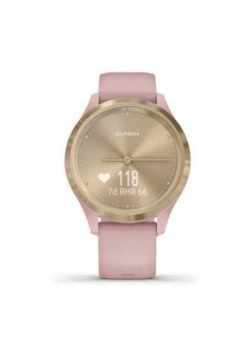 Смарт-годинник Garmin Vivomove 3S Sport Champagne-Rose Silicone (010-02238-21)