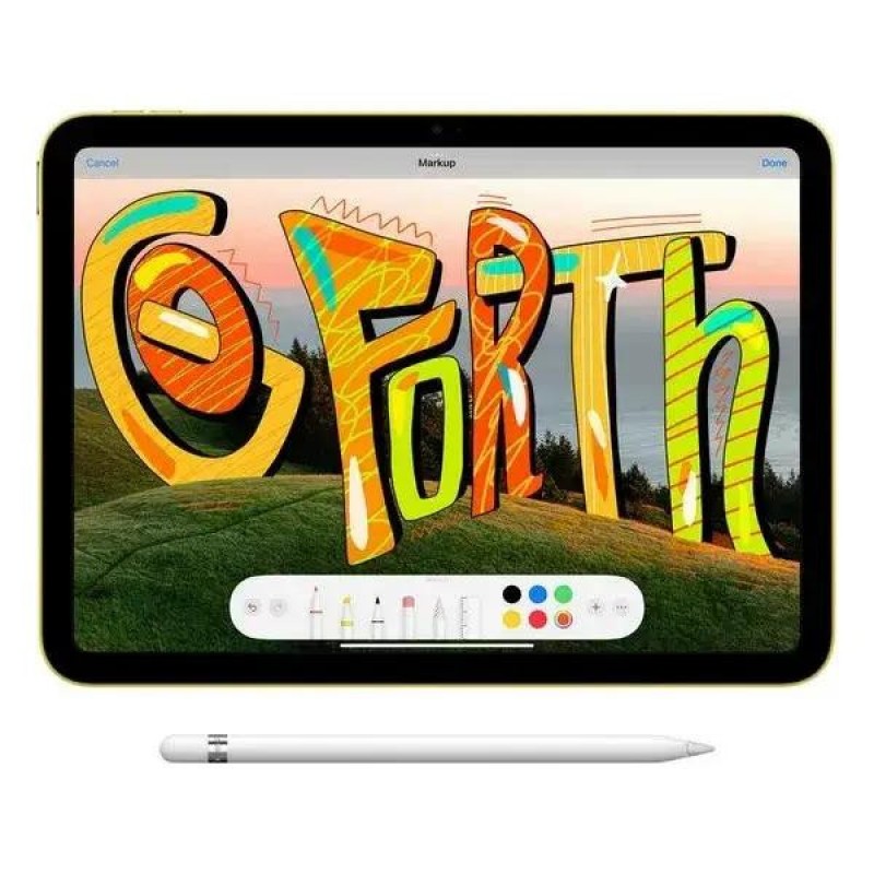 Планшет Apple iPad 10.9 2022 Wi-Fi 256GB Yellow (MPQA3)