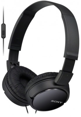 Навушники із мікрофоном Sony MDR-ZX110AP Black (MDRZX110APB)
