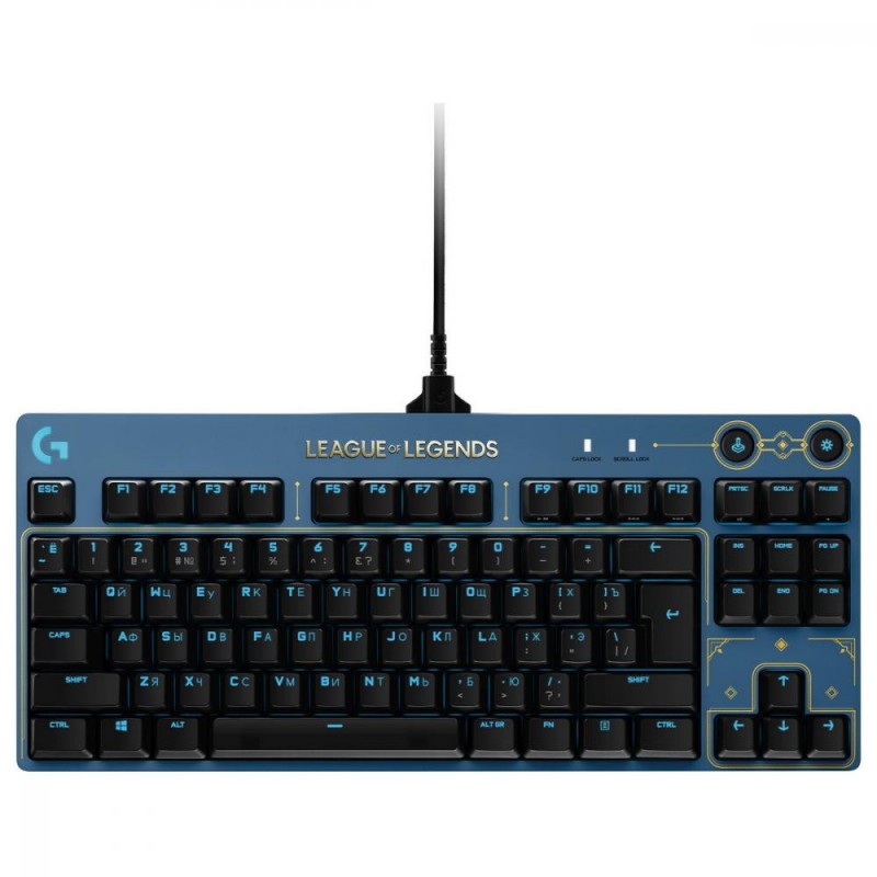 Клавіатура Logitech G PRO Mechanical Keyboard League of Legends Edition (920-010533/920-010537)