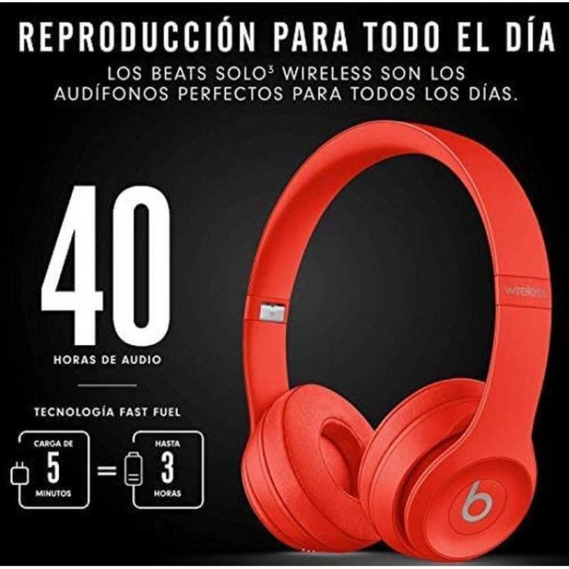 Навушники з мікрофоном Beats by Dr. Dre Solo3 Wireless PRODUCT RED (MP162) (MX472LL/A)