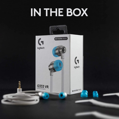 Навушники з мікрофоном Logitech G333 VR White (981-001002)
