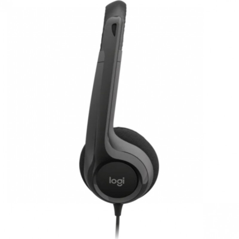 Навушники з мікрофоном Logitech H390 USB Black (981-000406)