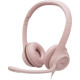 Навушники з мікрофоном Logitech H390 USB Rose (981-001281)