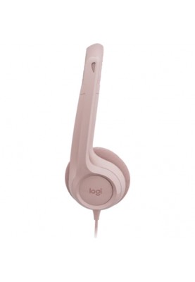 Навушники з мікрофоном Logitech H390 USB Rose (981-001281)