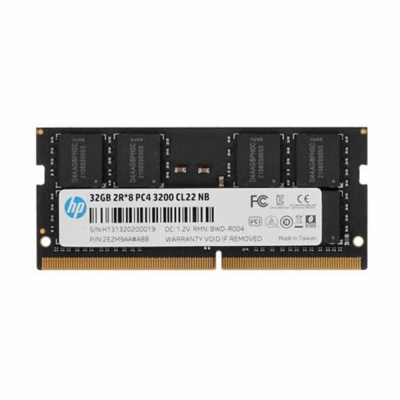 Пам'ять для ноутбуків HP 32 GB SO-DIMM DDR4 3200 MHz S1 (2E2M9AA)