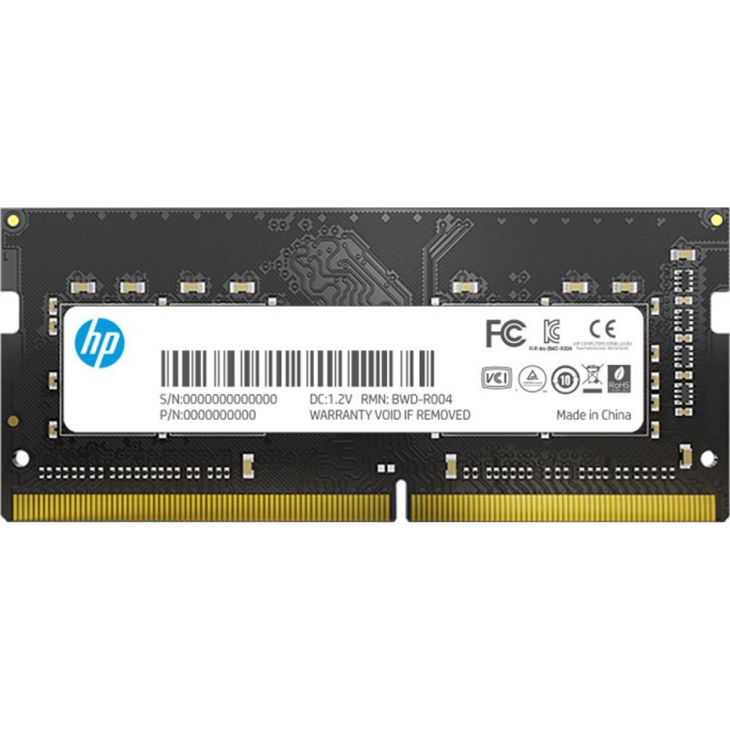 Пам'ять для ноутбуків HP 8 GB SO-DIMM DDR4 3200 MHz S1 (2E2M5AA)