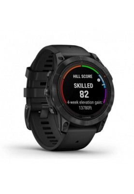 Смарт-годинник Garmin Fenix 7 Pro Solar Slate Gray w. Black Band (010-02777-00/01)