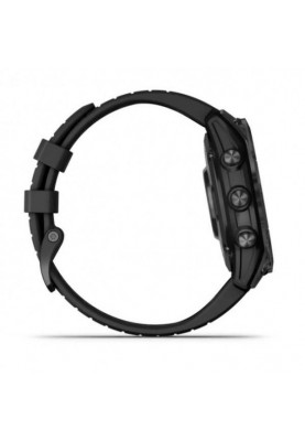 Смарт-годинник Garmin Fenix 7 Pro Solar Slate Gray w. Black Band (010-02777-00/01)