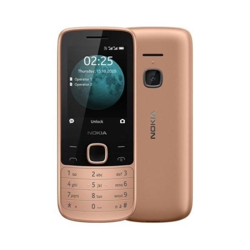 Мобільний телефон Nokia 225 4G DS Sand (16QENG01A01)