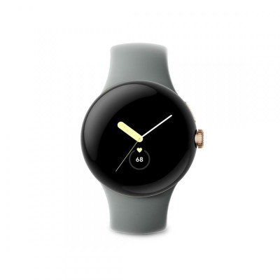 Смарт-годинник Google Pixel Watch LTE Champagne Gold Сase/Hazel Active Band