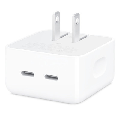 Блок живлення для ноутбука Apple 35W Dual USB-C Port Compact Power Adapter (MNWM3)