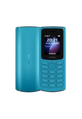 Мобільний телефон Nokia 105 DS 2023 Cyan (1GF019CPG6C01)