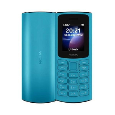 Мобільний телефон Nokia 105 DS 2023 Cyan (1GF019CPG6C01)