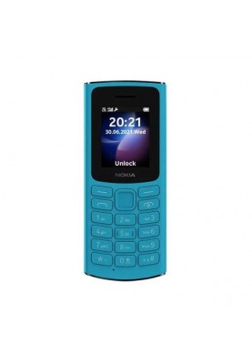 Мобільний телефон Nokia 105 DS 2023 Cyan (1GF019CPG6C01)