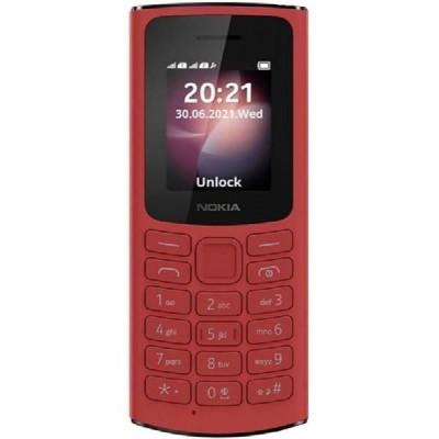 Мобільний телефон Nokia 105 DS 2023 Red (1GF019CPB1C01)