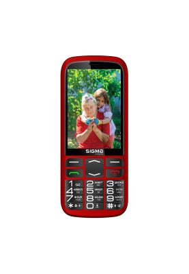 Мобільний телефон Sigma mobile Comfort 50 Optima Type-C Red