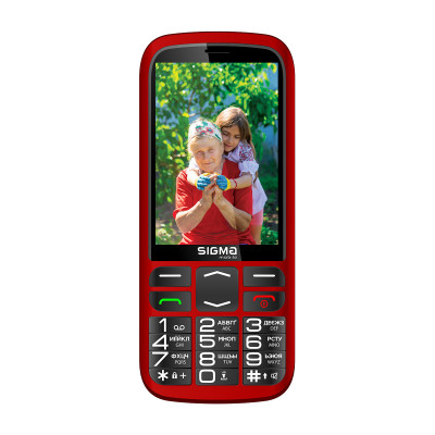 Мобільний телефон Sigma mobile Comfort 50 Optima Type-C Red