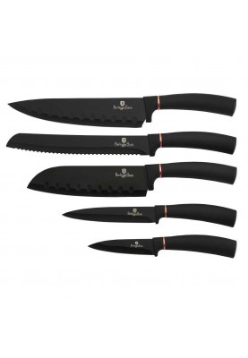 Набір ножів із 6 предметів Berlinger Haus BLACK ROSE Collection BH-2336