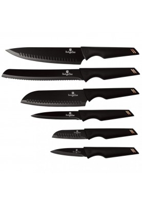 Набір ножів із 6 предметів Berlinger Haus Black Rose Collection (BH-2593)