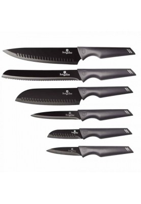 Набір ножів із 6 предметів Berlinger Haus Metallic Line Carbon Pro Edition (BH-2596)