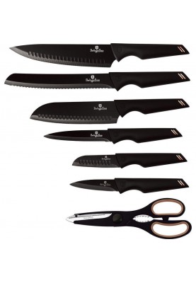 Набір ножів із 7 предметів Berlinger Haus Black Rose Collection (BH-2688)