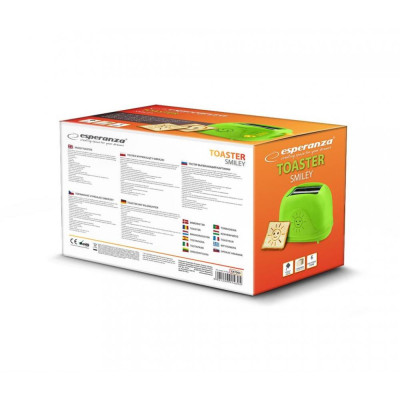 Тостер Esperanza SMILEY EKT003G