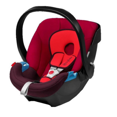 Автокрісло Cybex Aton Silver Rumba Red