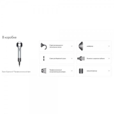Фен Dyson Supersonic HD11 Professional Edition Nickel/Nickel (392966-01)