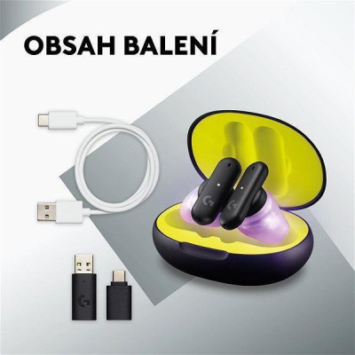 Навушники TWS Logitech FITS Black (985-001182)