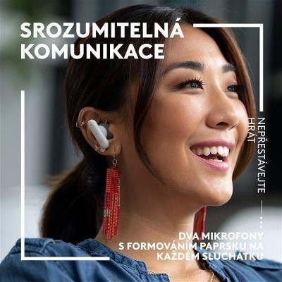 Навушники TWS Logitech FITS Black (985-001182)
