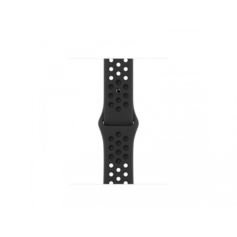 Смарт-годинник Apple Watch Nike Series 7 GPS 41mm Midnight Aluminum Case w. Anthracite/Black Nike Sport Band (MKN43)