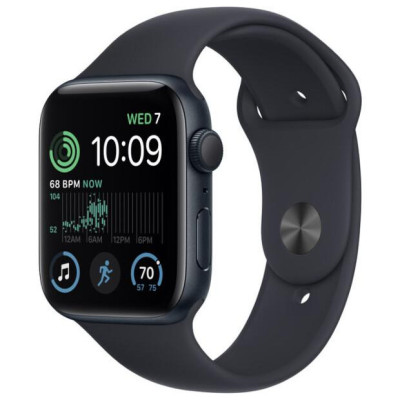 Смарт-годинник Apple Watch SE 2 GPS 40mm Midnight Aluminum Case w. Midnight S. Band-S/M (MNT73)
