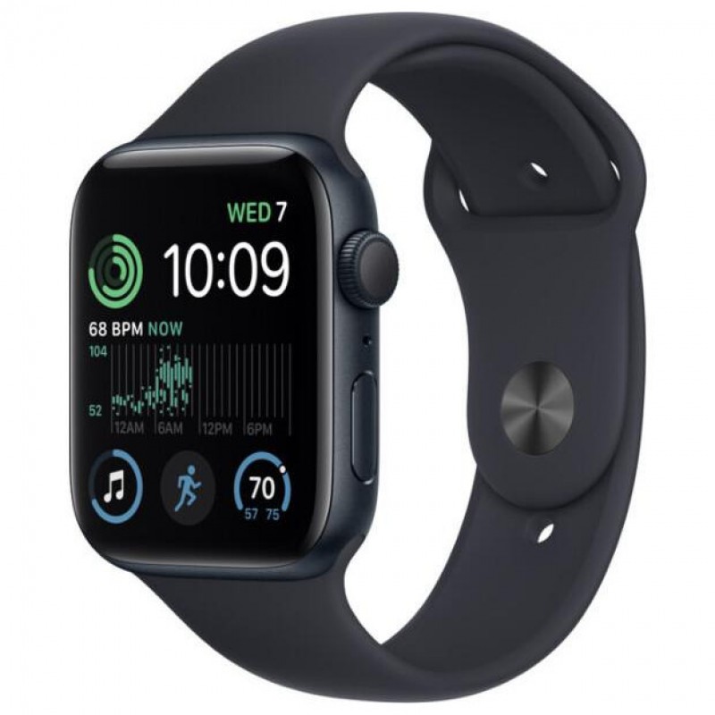 Смарт-годинник Apple Watch SE 2 GPS 40mm Midnight Aluminum Case w. Midnight S. Band - S/M (MNT73)