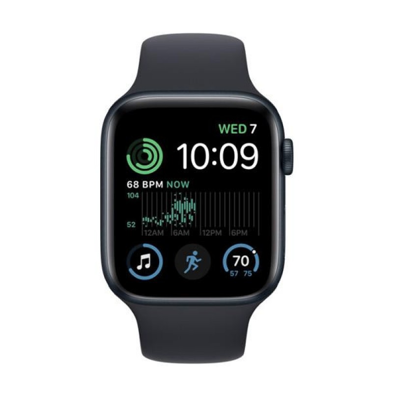Смарт-годинник Apple Watch SE 2 GPS 40mm Midnight Aluminum Case w. Midnight S. Band - S/M (MNT73)