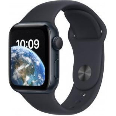 Смарт-годинник Apple Watch SE 2 GPS 40mm Midnight Aluminum Case with Midnight Sport Band (MNJT3)