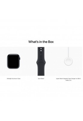 Смарт-годинник Apple Watch SE 2 GPS 44mm Midnight Aluminum Case w. Midnight S. Band-M/L (MNTG3)